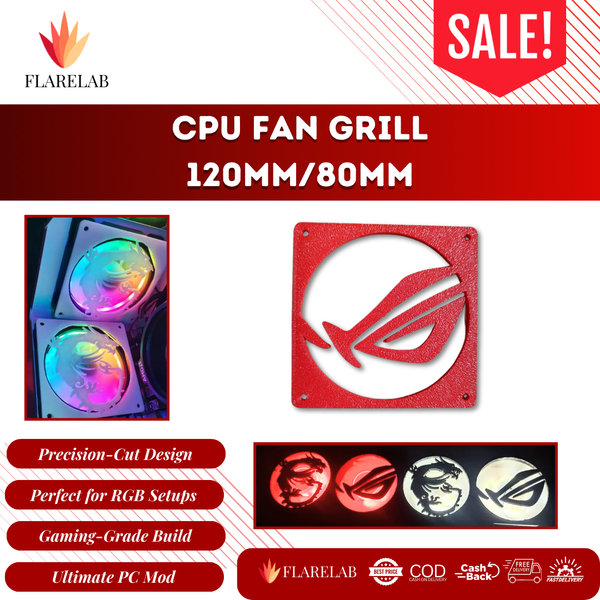 CPU Fan Grill (120mm / 80mm) | Flarelab