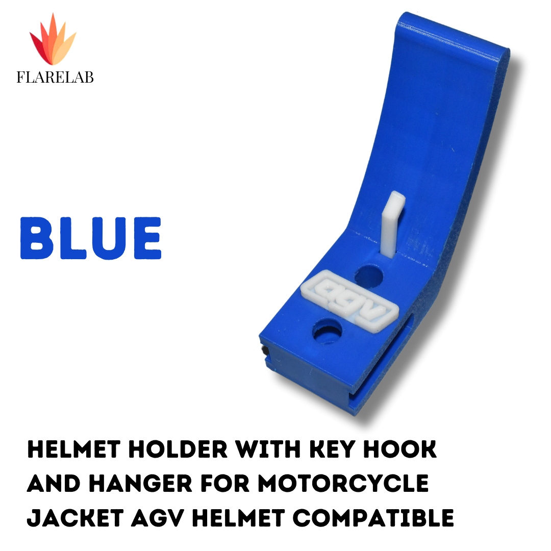 AGV Helmet Holder with Key Hook and Hanger for Motorcycle Jacket AGV Helmet Compatible