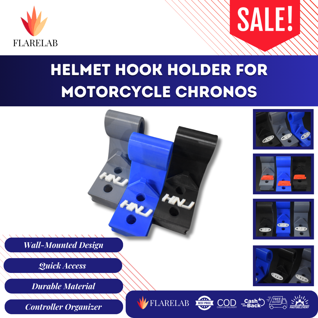 Motorcycle Helmet Hook Helmet Holder CHRONOS for  Helmets
