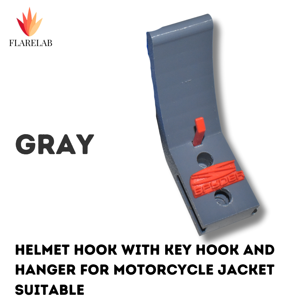 Helmet Holder for Spyder  Helmet Hook with Key Hook and Hanger for Motorcycle Jacket Suitable