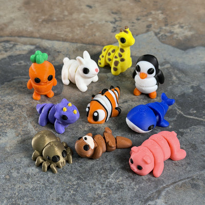 Pocket Pals Mini Bundle — 3D-Printed Multi-Pack | Flarelab Manila