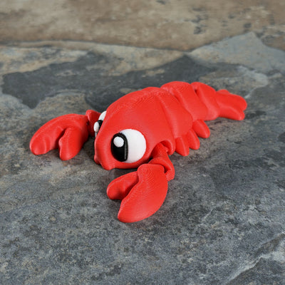 Chunky Lobster — 3D-Printed Articulated Flexi | Flarelab Manila