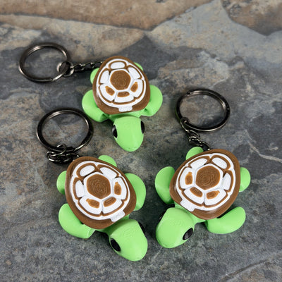 Turtle — 3D-Printed Keychain | Flarelab Manila