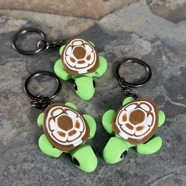 Turtle — 3D-Printed Keychain | Flarelab Manila