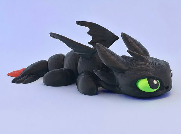Articulated Toothless Night Fury Dragon