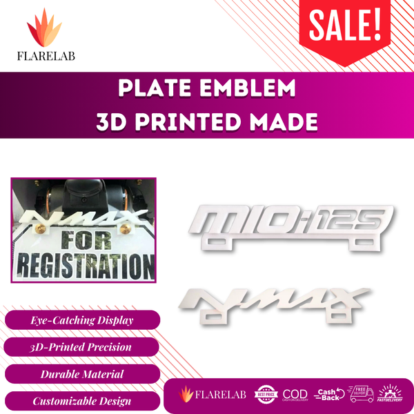 Plate Emblem for Mio 125 and NMAX 2020 | Flarelab