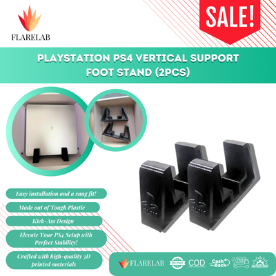 PS4 Vertical Support Foot Stands (2pcs) | Flarelab