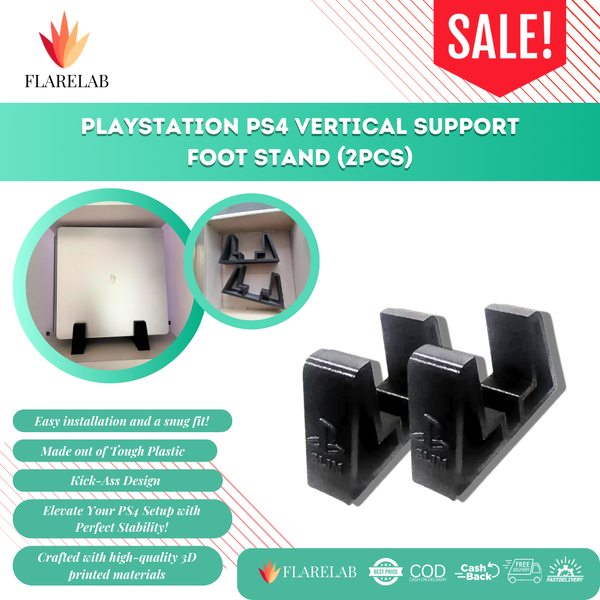 PS4 Vertical Support Foot Stands (2pcs) | Flarelab