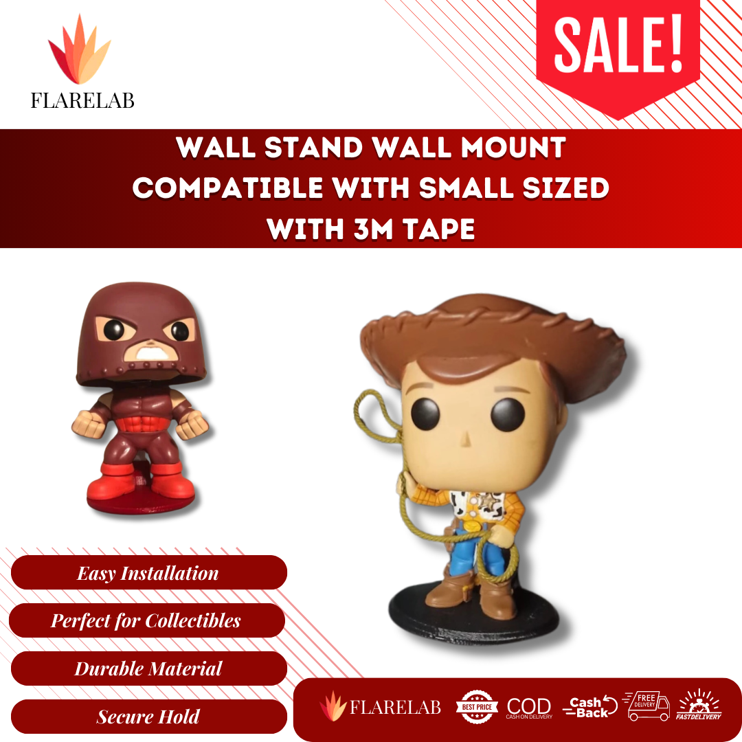 Wall Stand Mount for Funko Pops & Small Figures