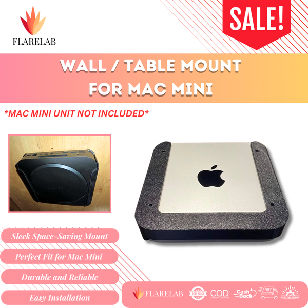 Wall or Table Mount for Mac mini | Flarelab