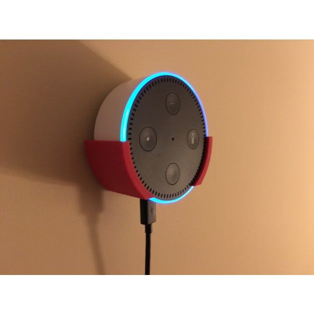 Snap Fit Amazon Echo Dot Wall Mount Lightweight