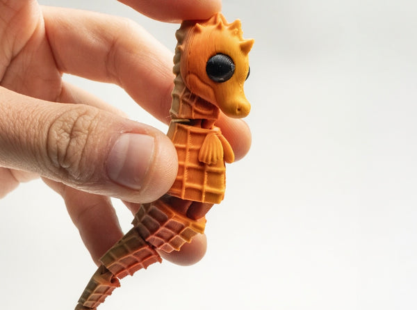 Mini Seahorses - Articulated Keychain