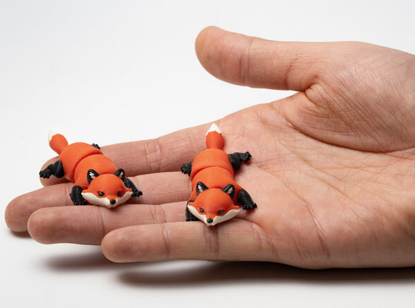Tiny Fox - Articulated Keychain