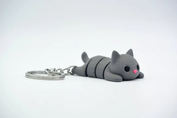 Flexi Cat - Articulated Keychain