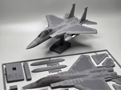 F-15 Plane Kit Card Aircraft Model – Model Kit