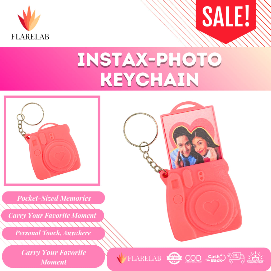 Instax-Photo Keychain – Portable Mini Camera Photo Holder