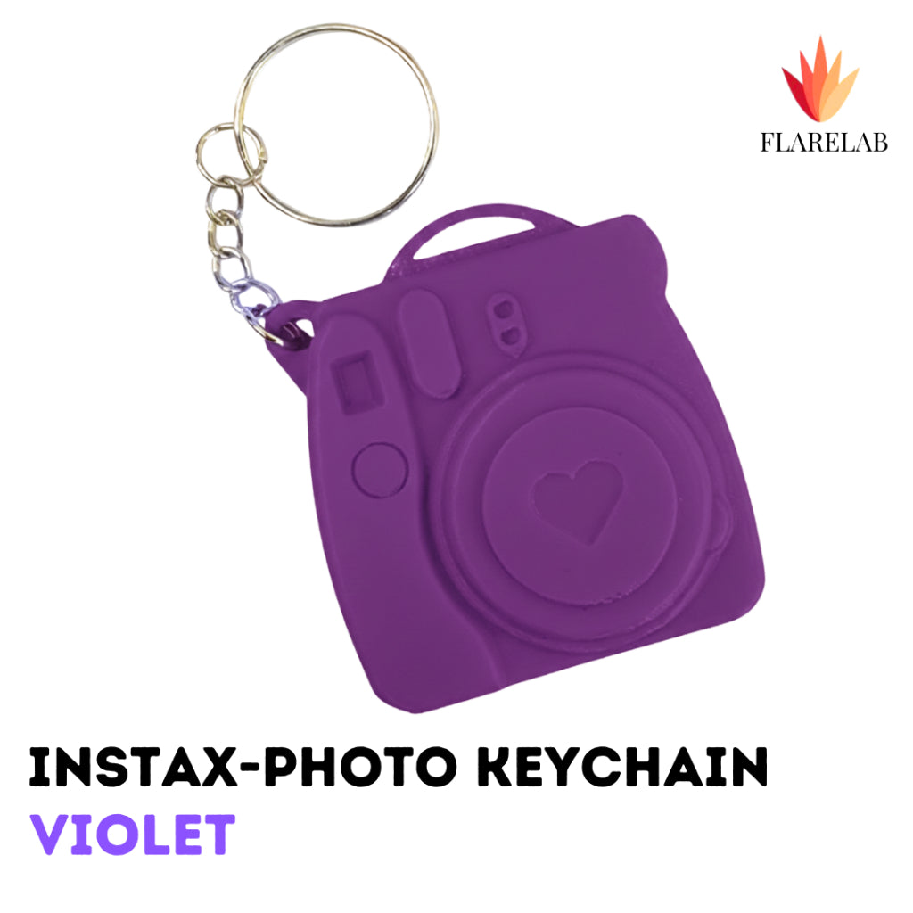 Instax-Photo Keychain – Portable Mini Camera Photo Holder