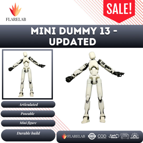 Mini Dummy Articulated Figure | Flarelab